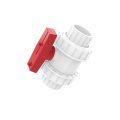 China TY manufacture ASTM NSF standard Plastic pipe fitting UPVC PVC Ball Valve